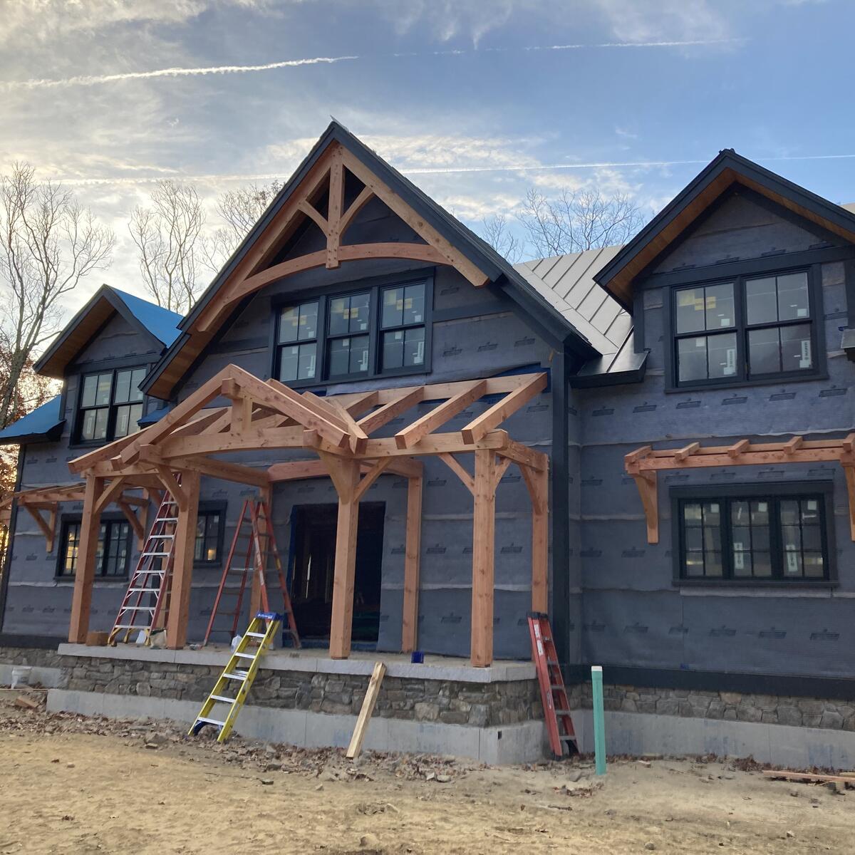 Timber Frame Porch 